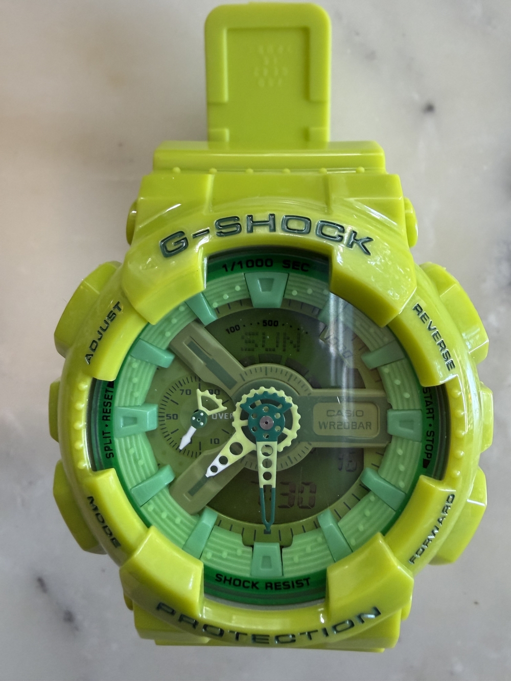 Casio G-Shock GA110 watch with box